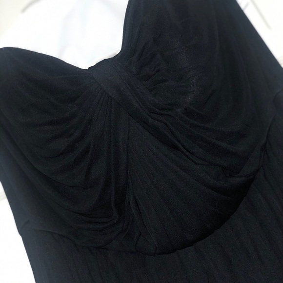 Long Mesh Style-Your-Way 6 Tie Bridesmaid Dress - Picture 4 of 7